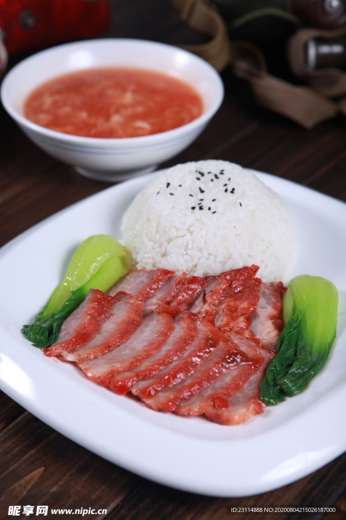 叉烧饭套餐