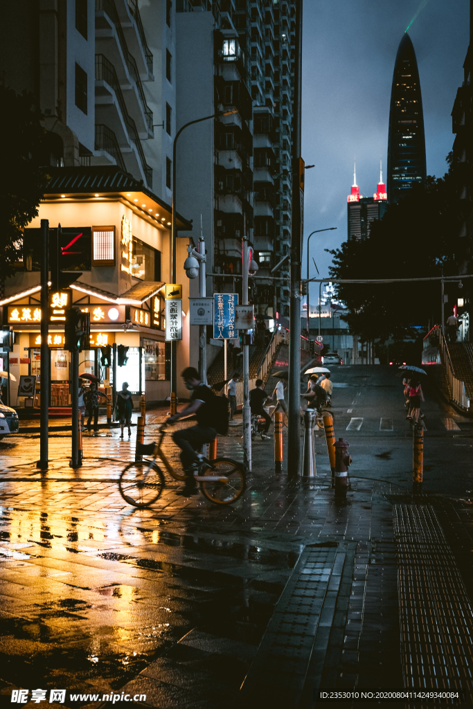 夜晚街道