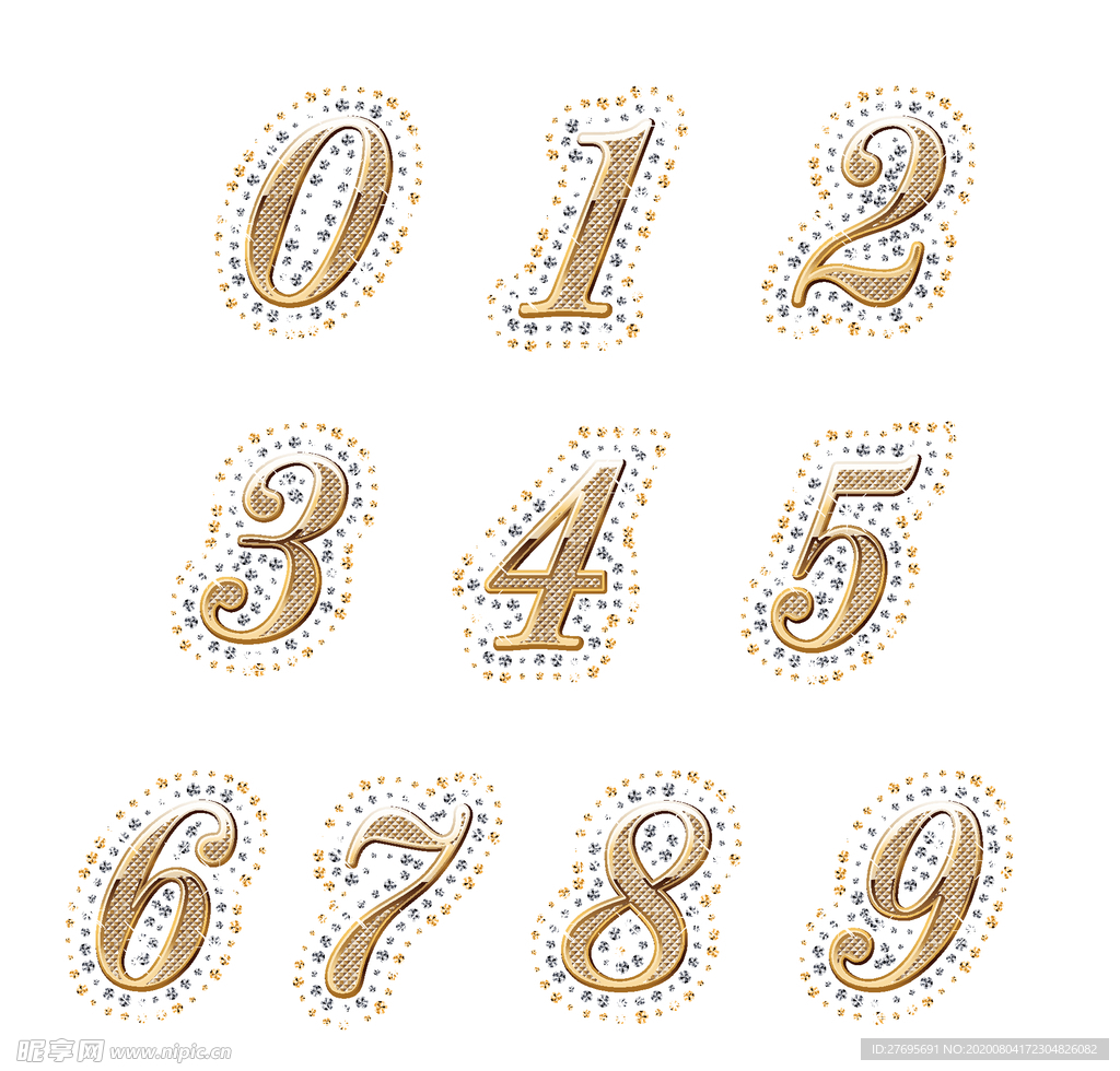 水晶数字
