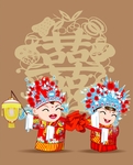 中式婚礼人物