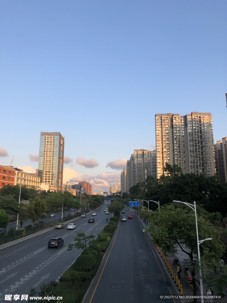晚霞