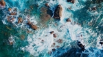 海水 礁石