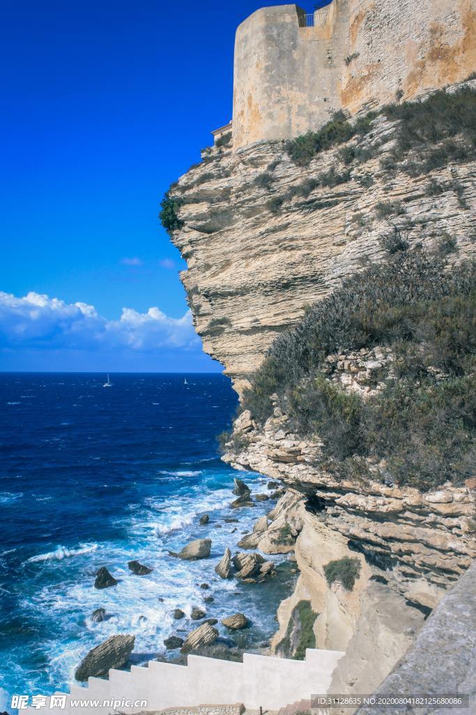 海水 岩石