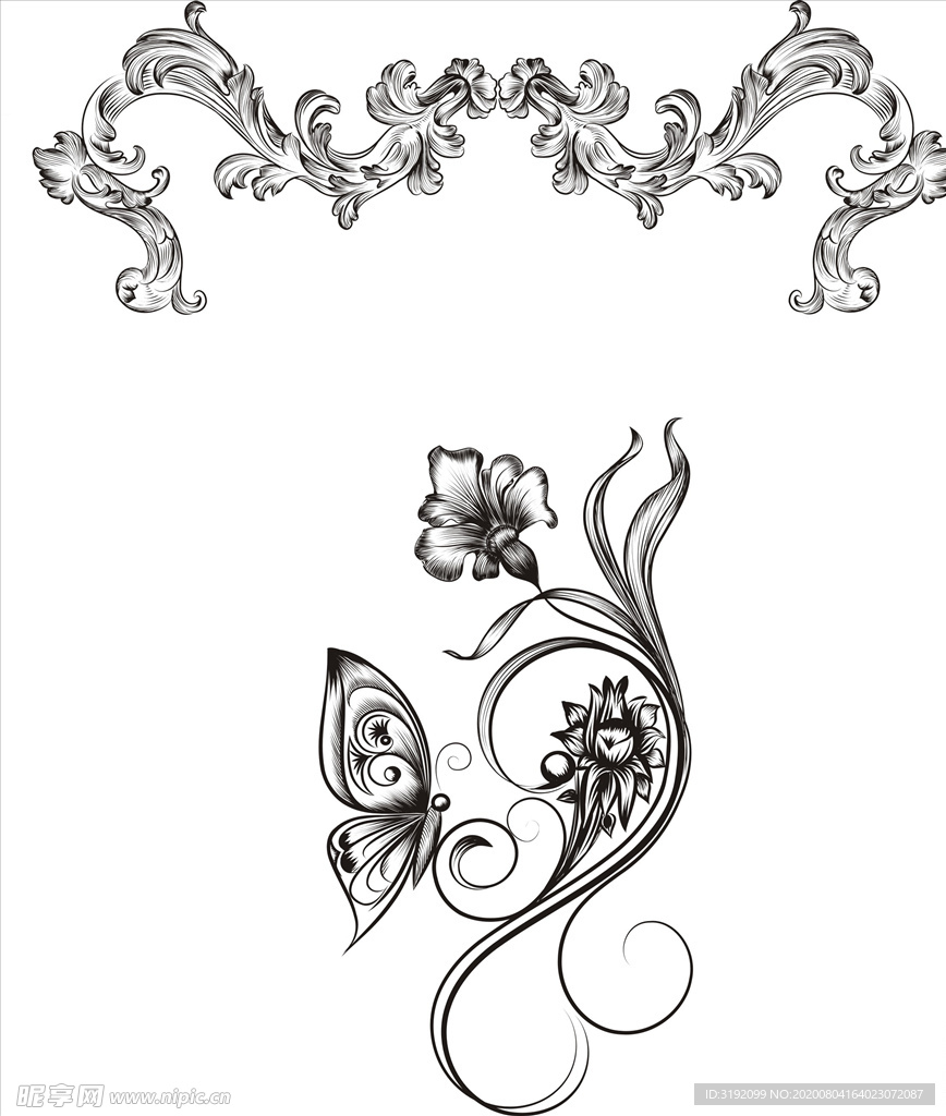 花纹 花边