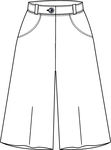 女裤服装服装设计裤子女装矢量