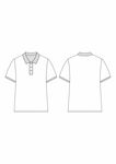 女装短袖翻领POLO衫服装设计