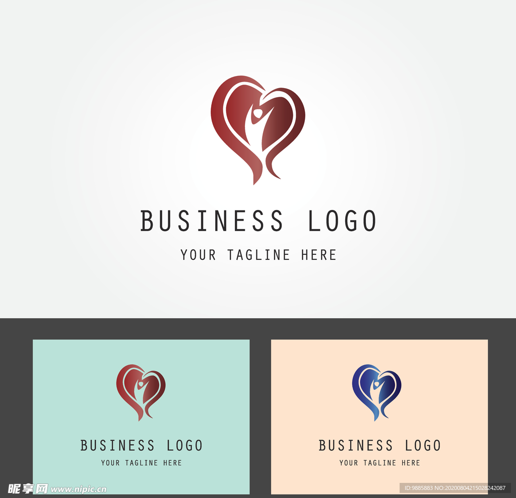 心形logo
