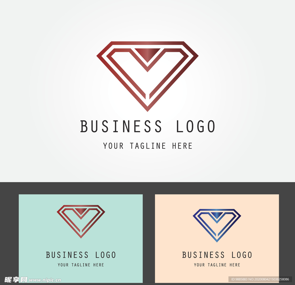 钻石logo
