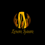 金色logo