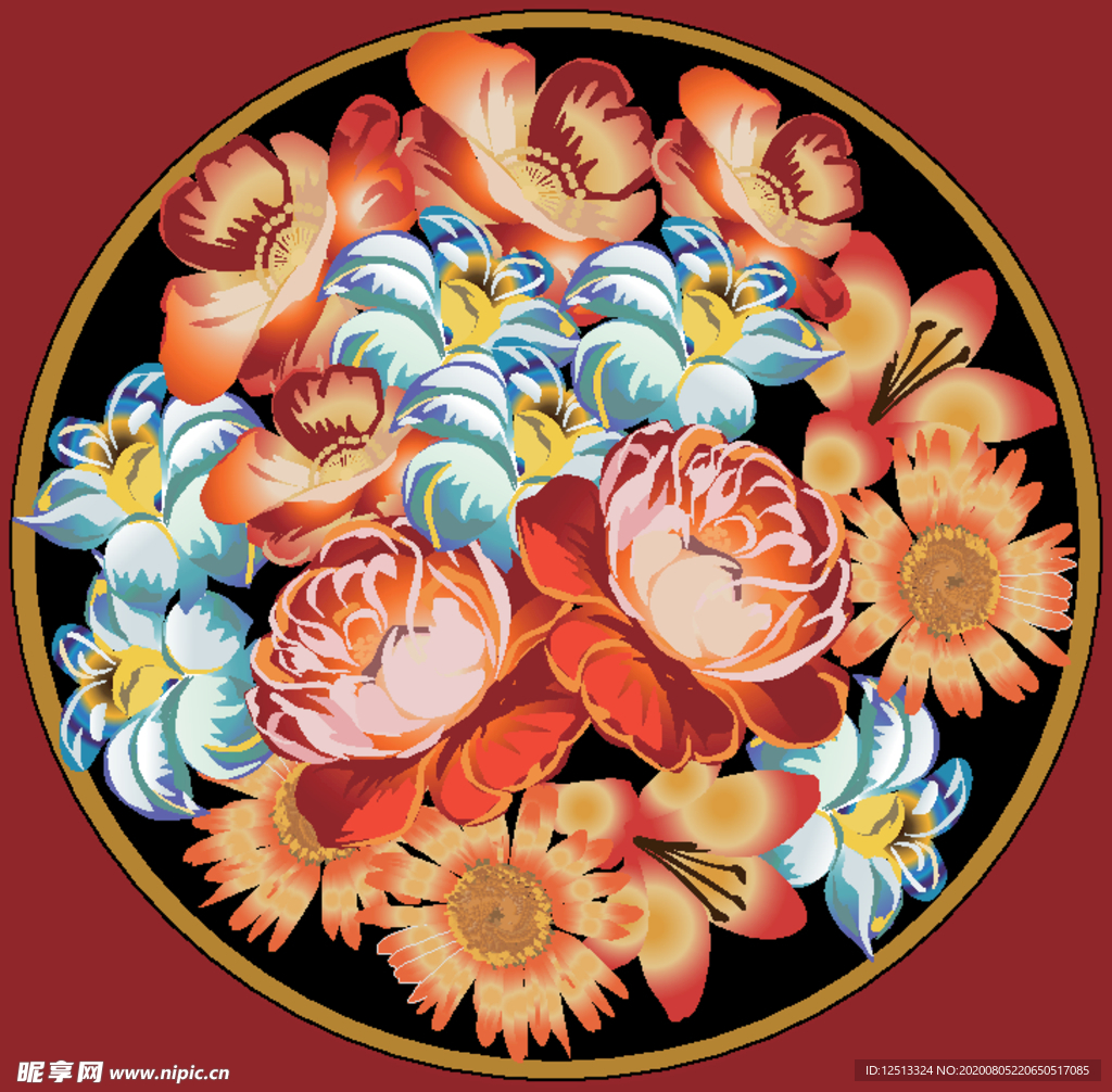 丝巾印花