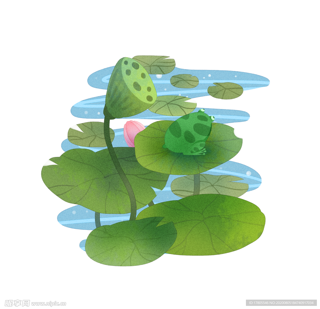 处暑海报 处暑素材 节气海报