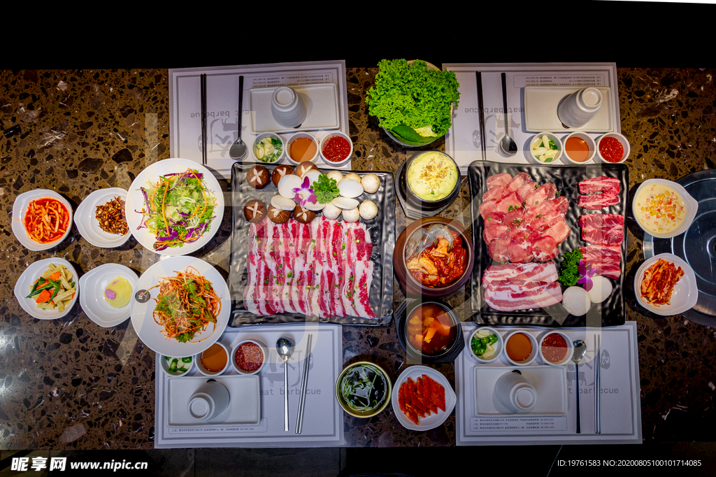 韩国烤肉 美食 传统美食 餐饮