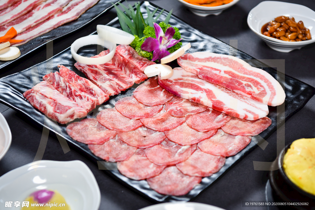 韩国烤肉 美食 传统美食 餐饮