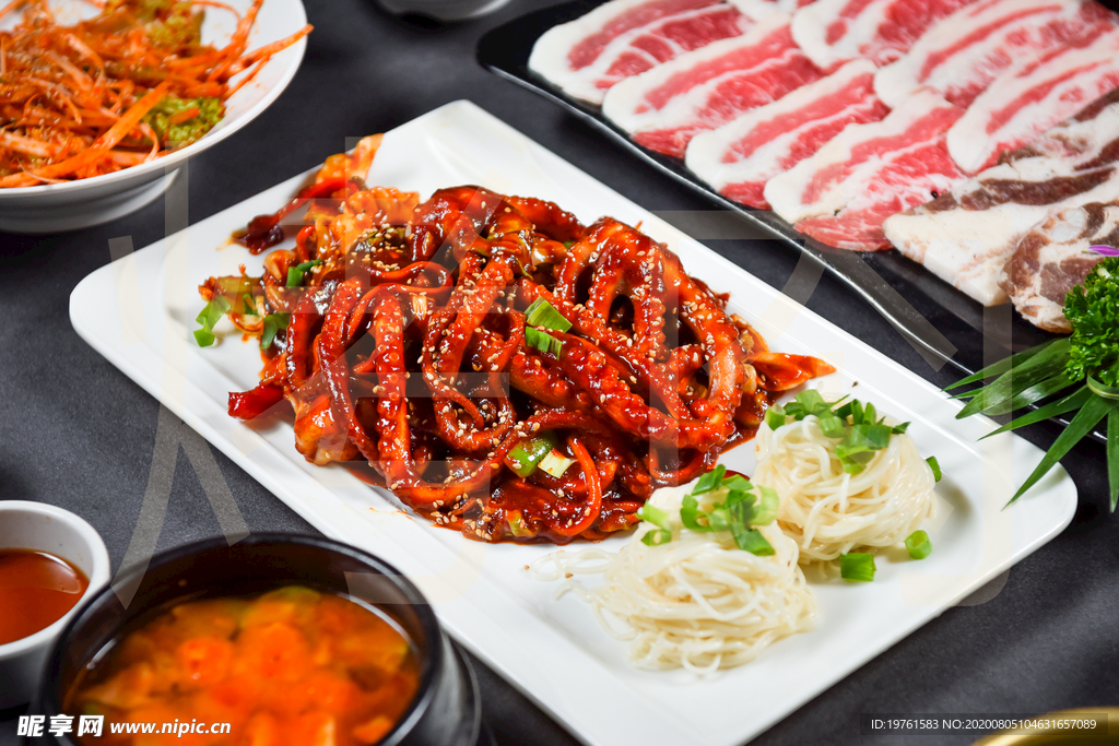 韩国烤肉 美食 传统美食 餐饮