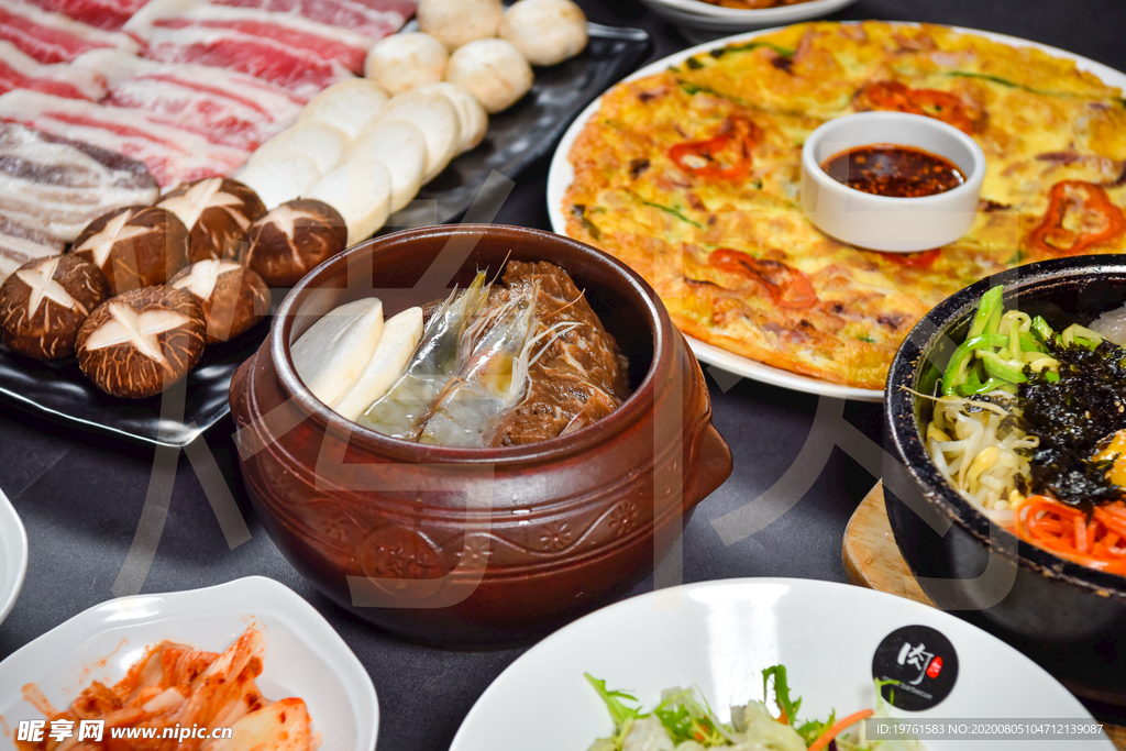 韩国烤肉 美食 传统美食 餐饮