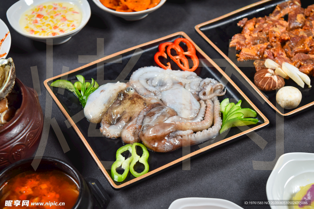 韩国烤肉 美食 传统美食 餐饮