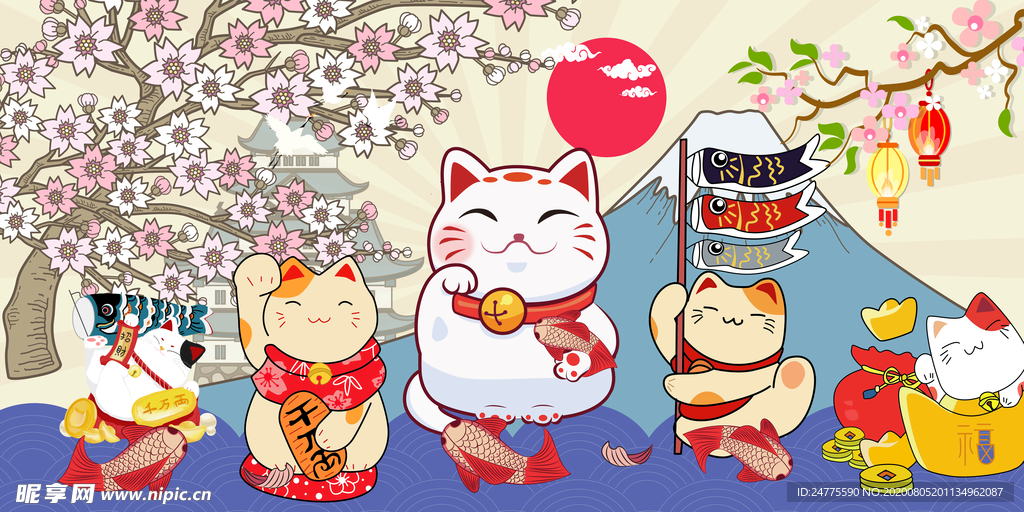 日式招财猫