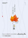 立秋海报