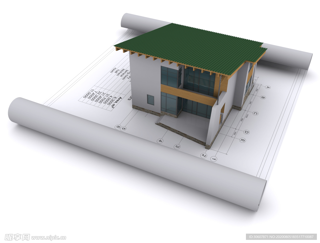 房屋建筑模型