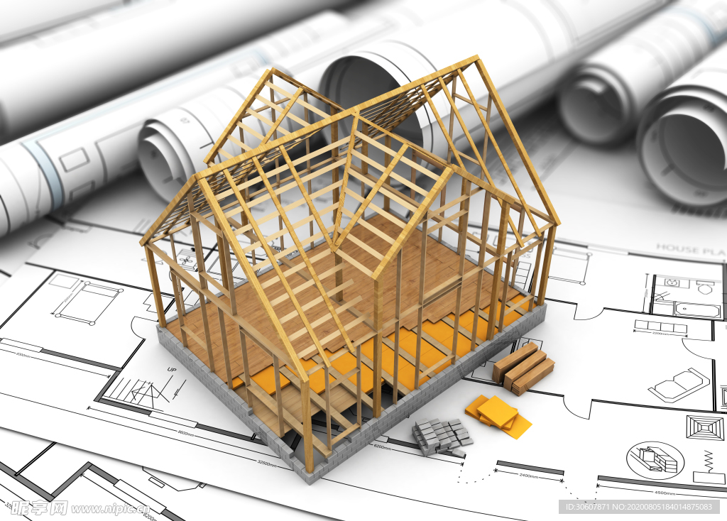 房屋建筑模型