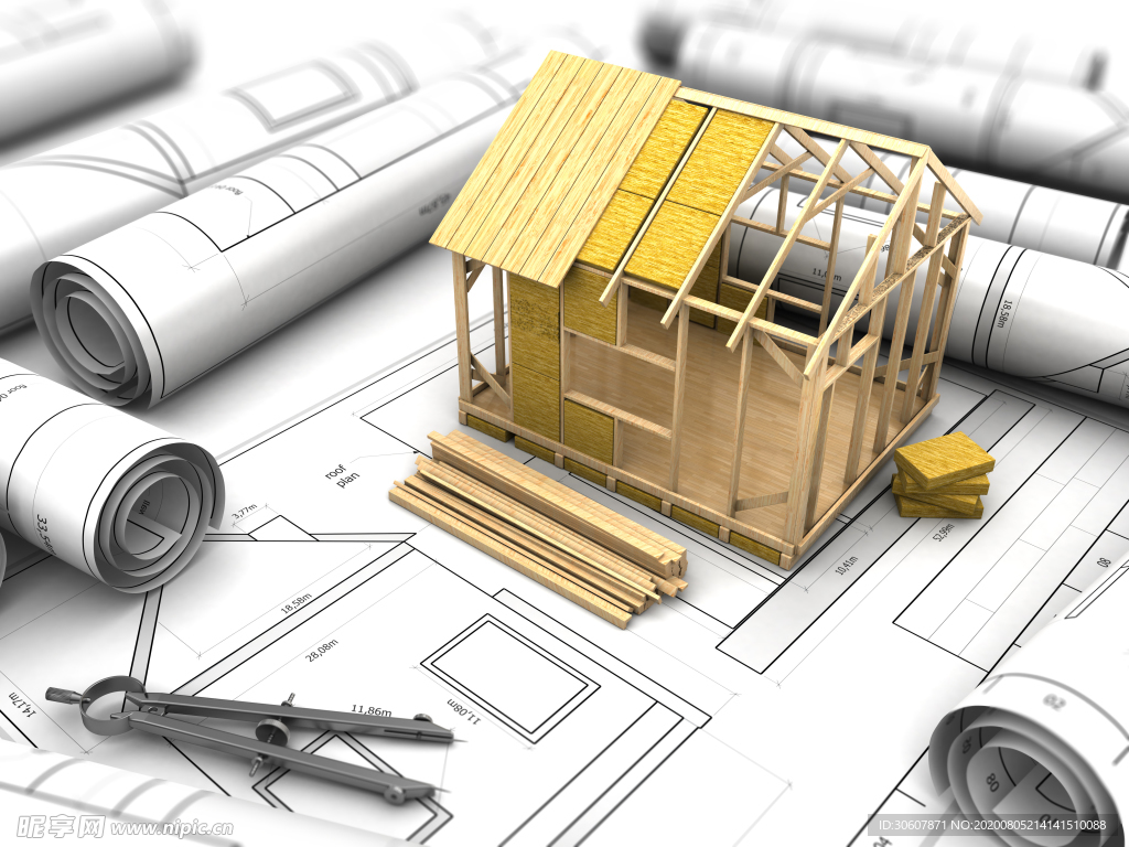 房屋建筑模型