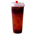 柠檬火龙果茶
