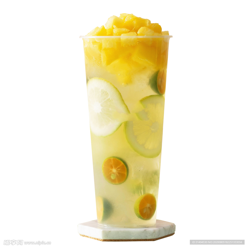 金桔菠萝茶
