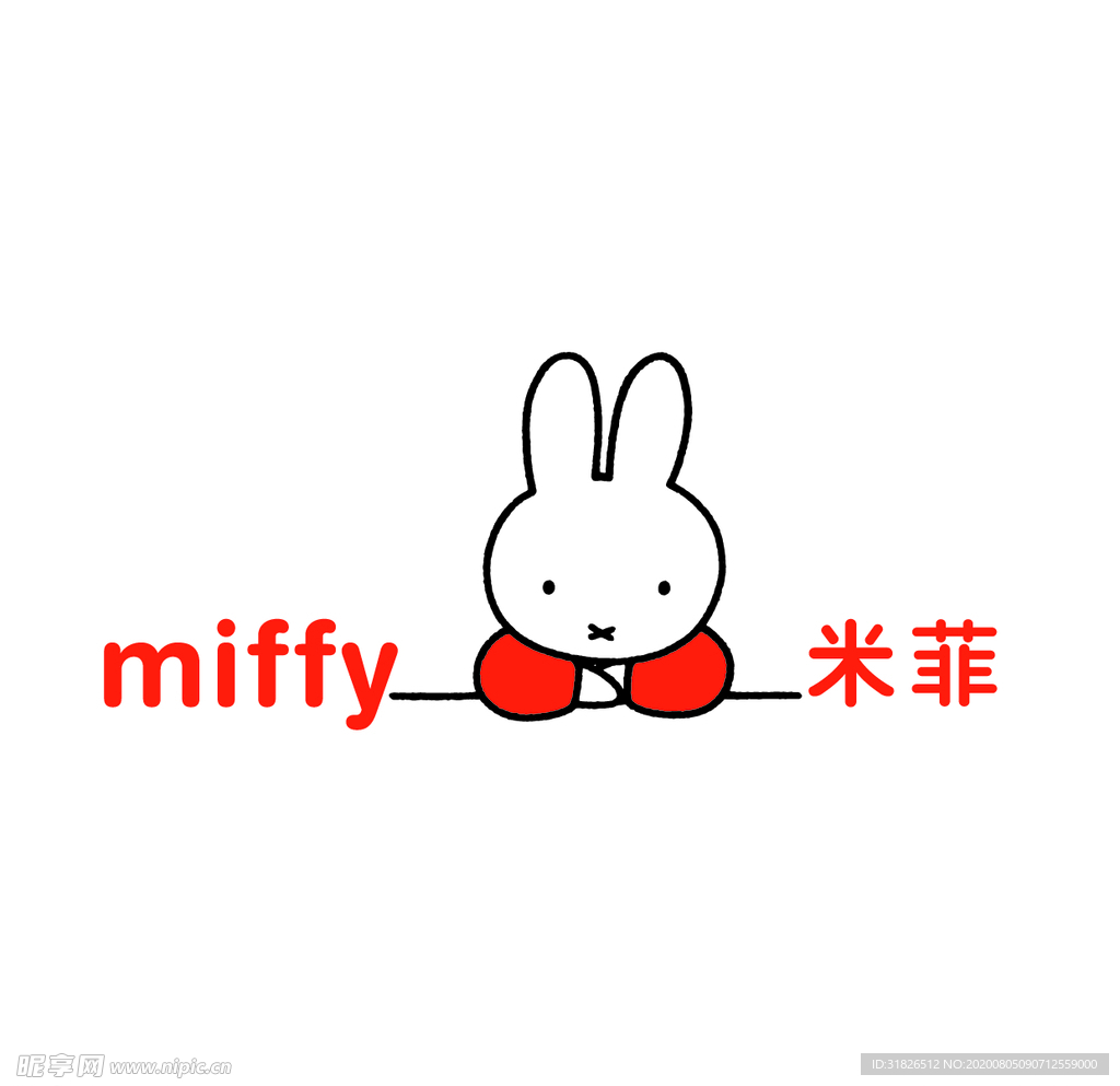 米菲 miffy logo