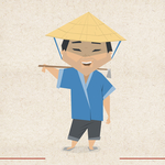 矢量人物 扁平人物 职业人物
