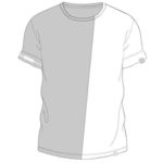 短袖T桖运动衣色块衣服潮流服装