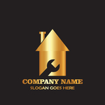 房子logo