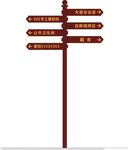 指路牌
