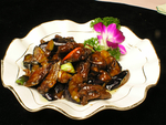 茄子烧带鱼