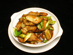 青菜煎带鱼