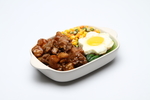 香辣鸡块饭