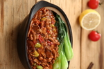 香辣鸡杂饭