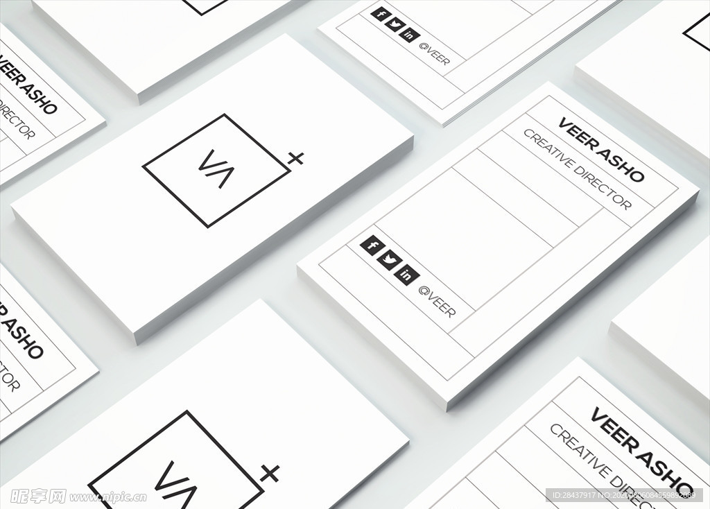 矢量名片模板