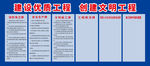 五牌一图展板
