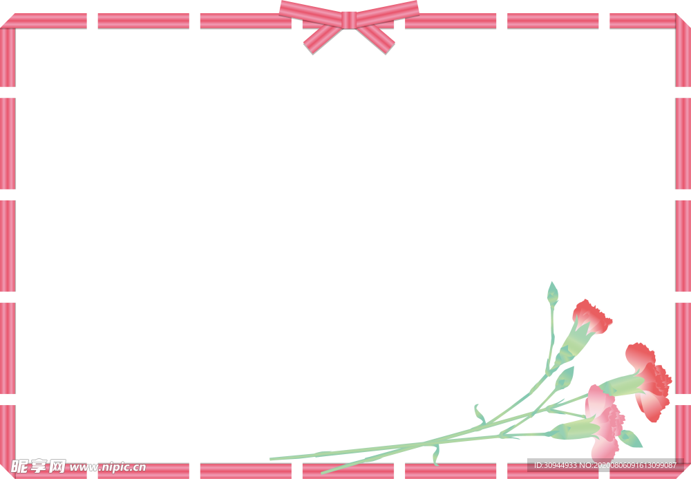 花卉边框