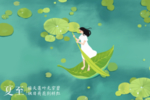 夏至海报背面素材