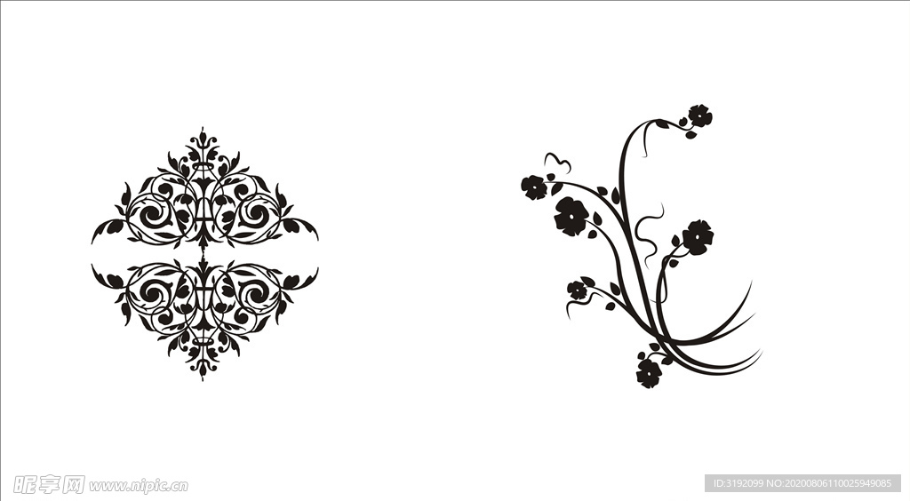 花纹 花边