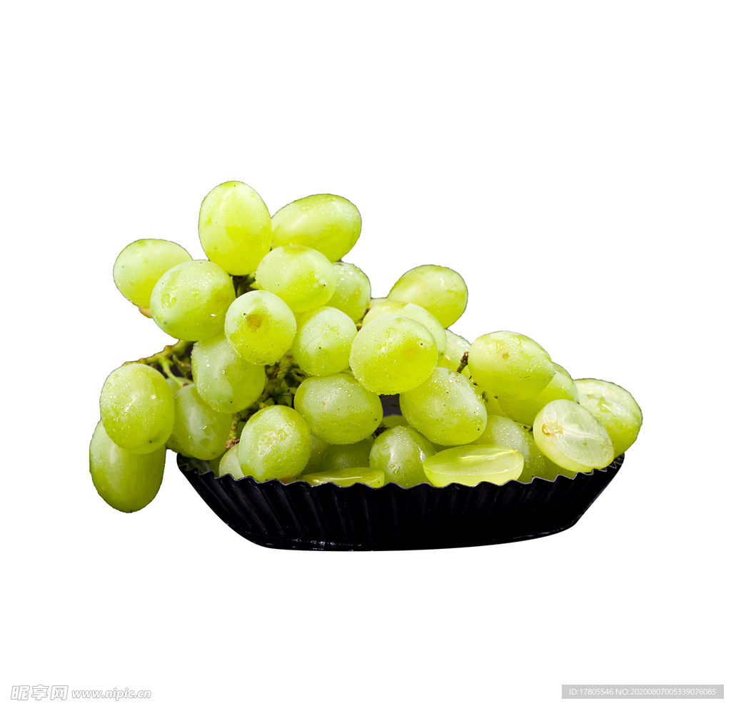 葡萄素材  绿色葡萄 绿色食物