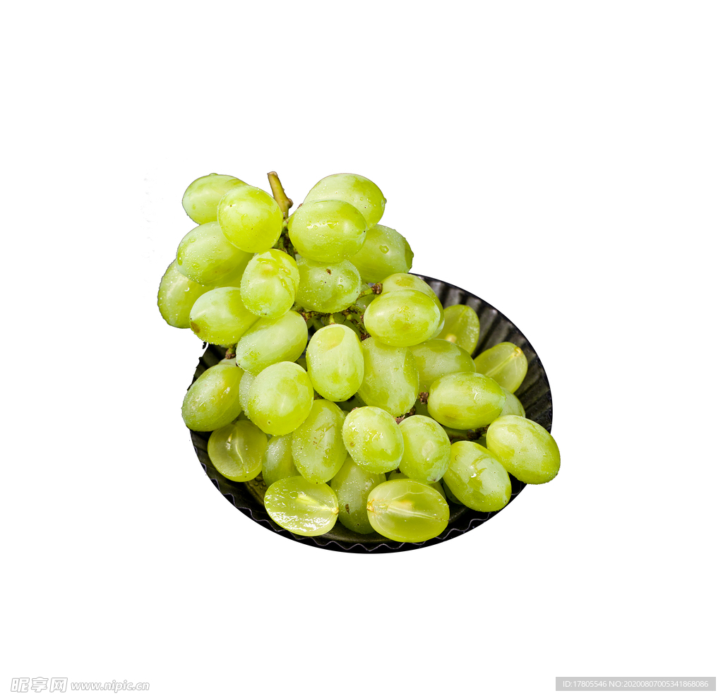 葡萄素材  绿色葡萄 绿色食物