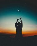 人物 夜空.