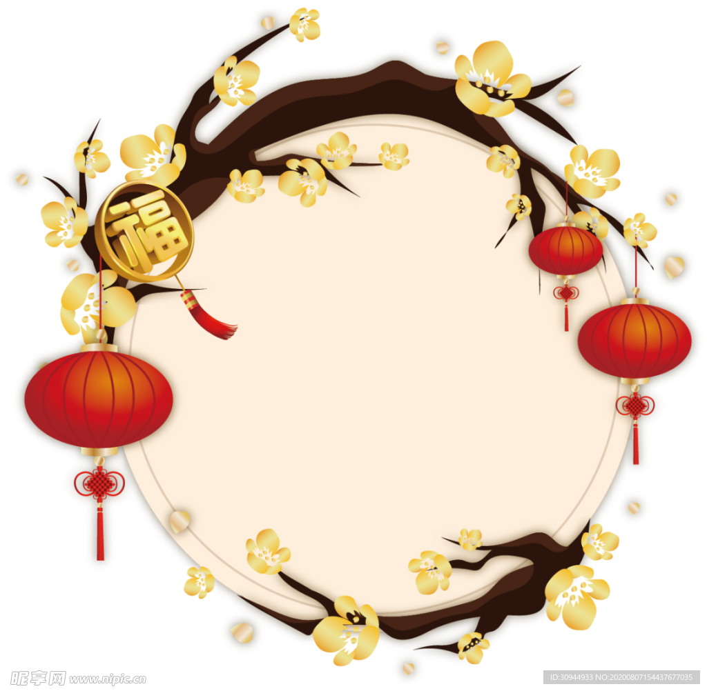 卡通边框