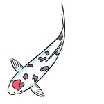 鲤鱼插画图案