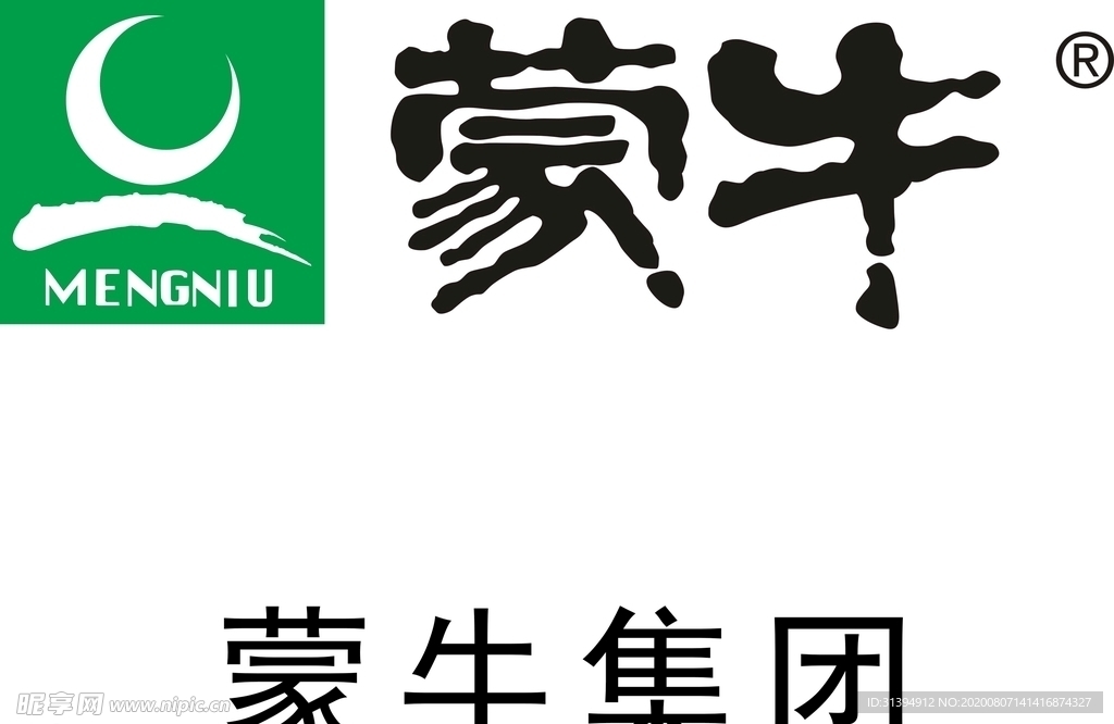 蒙牛LOGO矢量图