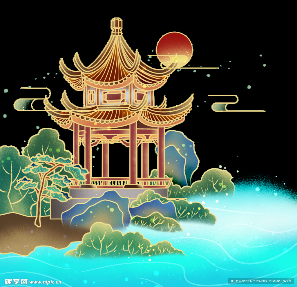 国潮建筑