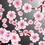 桃花背景