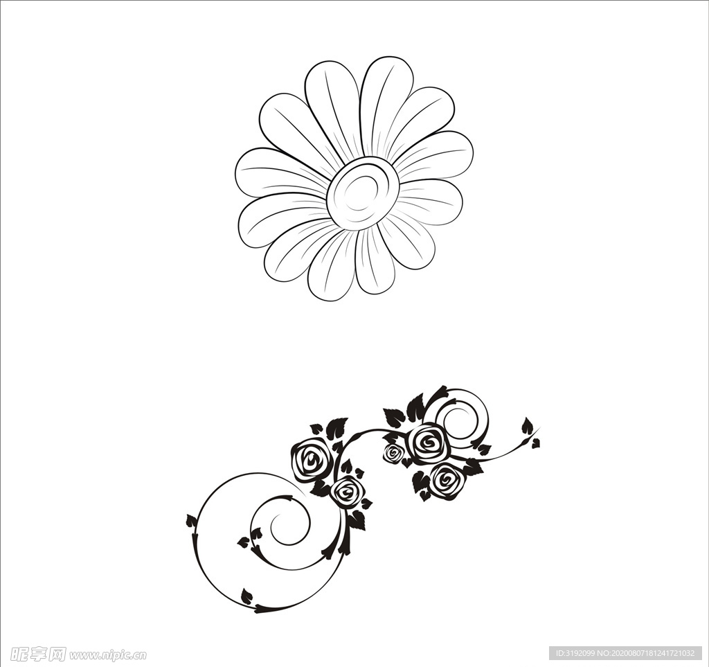 花纹 花边